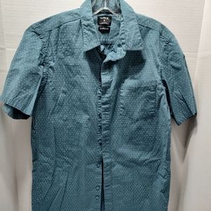 Hurley Men's Tailored Fit Button Down Shirt - med